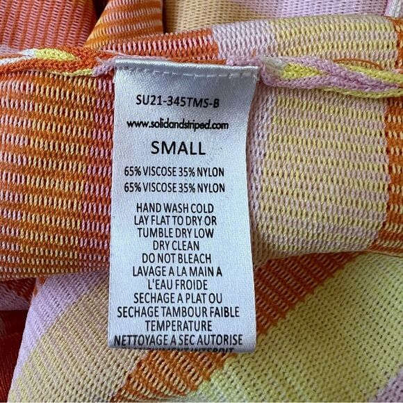 REVOLVE SOLID & STRIPED Kimberly Striped Tank Beach Dress Sorbet Small - Picture 9 of 9